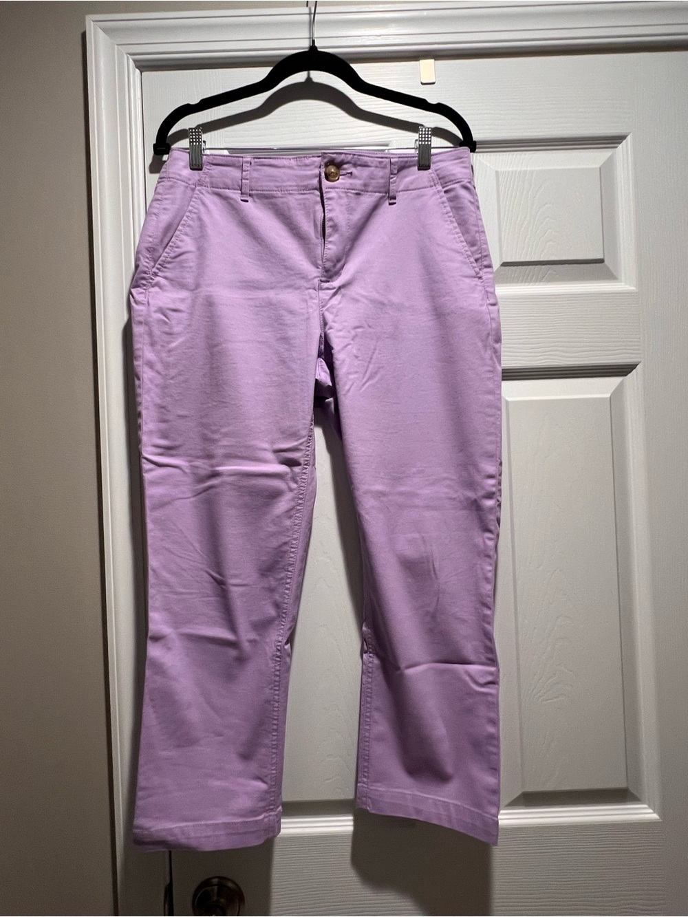 Lavender Straight-Leg Women’s Pants